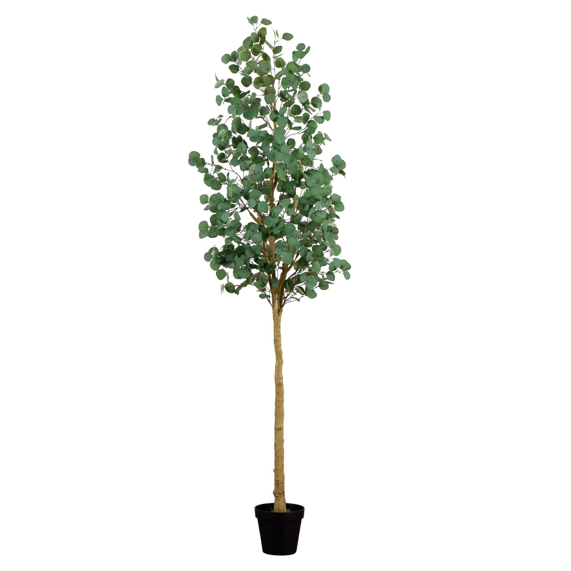 8' Artificial Eucalyptus Tree - Green