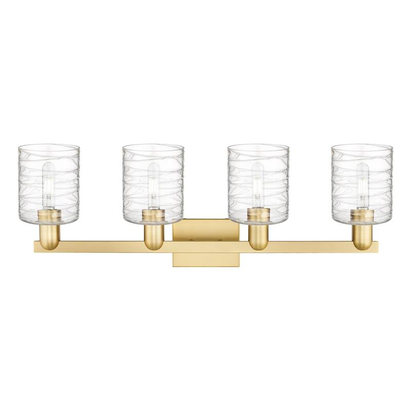 Innovations Lighting Endless Possibilities Arcadia - Cobbleskill - 4 Light 32" Bath Vanity Light