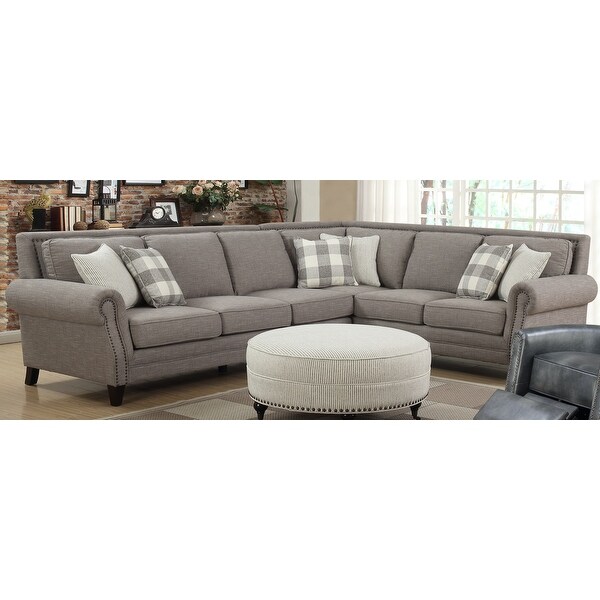 Copper Grove Vaiauku Pebble Brown Sectional. Opens flyout.