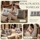 preview thumbnail 9 of 12, WOWMAX Bed Rest Wedge Reading Pillow Headboard Back Support Cushion