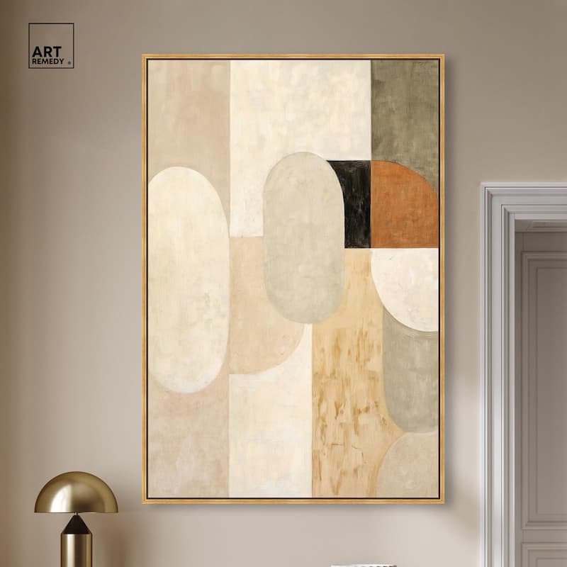 Overlapping Planes II Canvas by Art Remedy