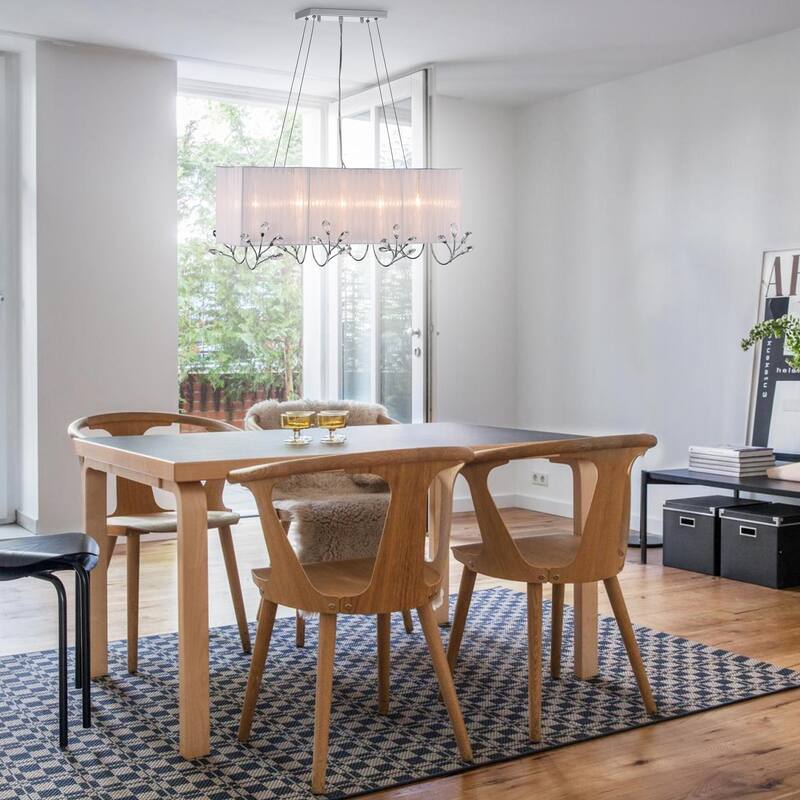 Larissa 5-Light Rectangle Chandelier