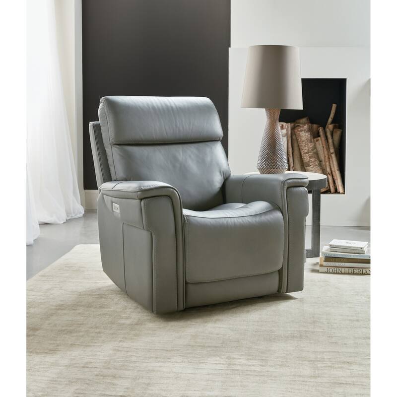 Hooker Furniture SS608-LYRA-POWER-RECLINER Lyra 41" Wide Leather Club