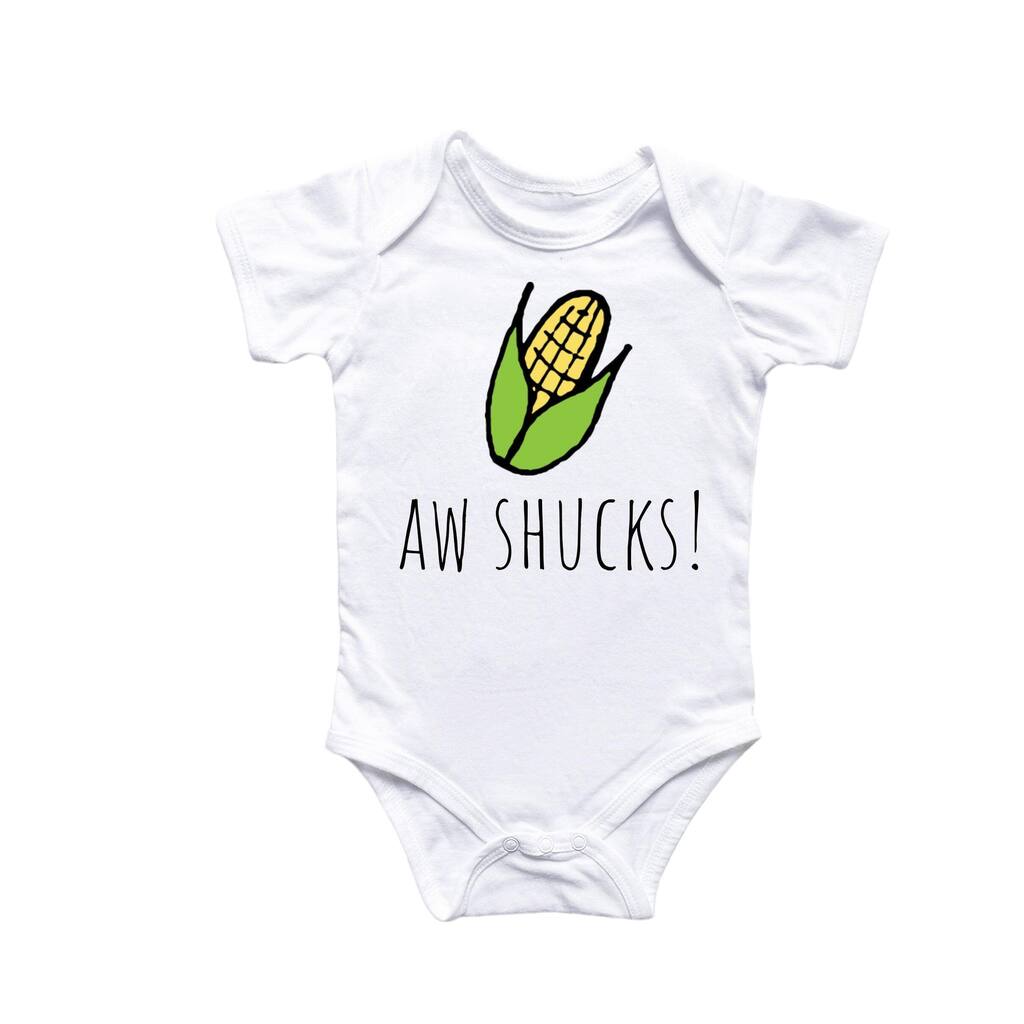 Corn Fruit - Baby Boy Girl Clothes Infant Bodysuit Funny Cute Newborn