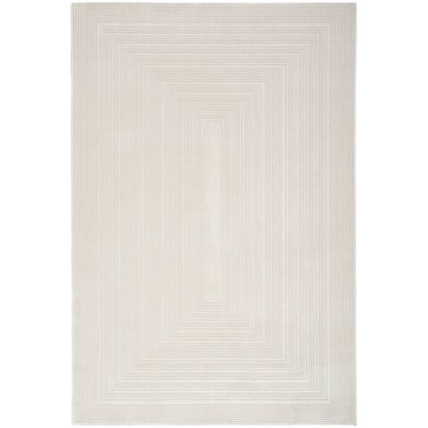 Calvin Klein CK024 Irradiant Indoor only Geometric Area Rug