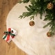 preview thumbnail 1 of 4, Premium-Sized Faux Fur Christmas Tree Skirt - 72" - Cream