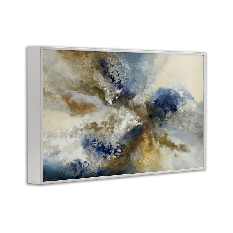 Stupell Expressive Neutral Distortion Framed Giclee Art Design By K. Nari