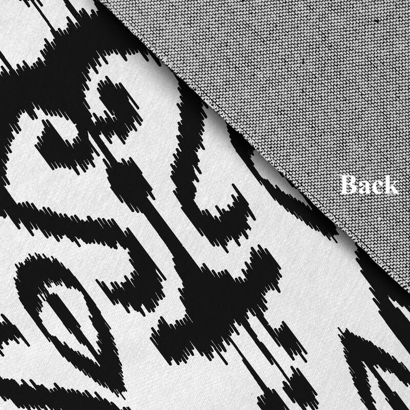 Ikat Soft Chenille Rug