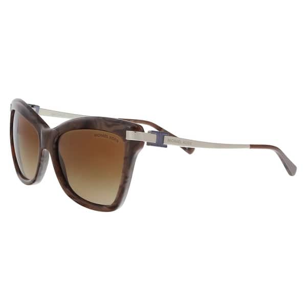 Shop Michael Kors Mk2027 318513 Audrina Iii Pearl Brown Cat Eye