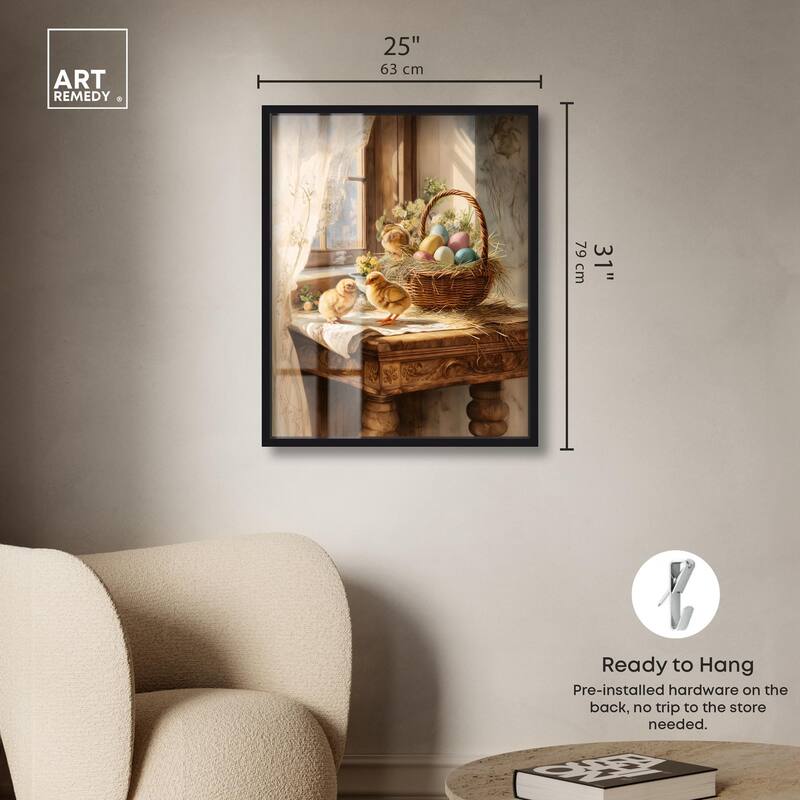 Easter Morn Shadowbox by Art Remedy