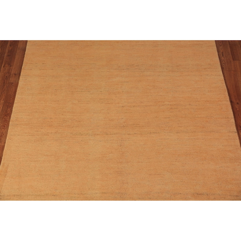 Gabbeh Oriental Rug Handmade Tribal Wool Carpet - 5'1" x 6'6"