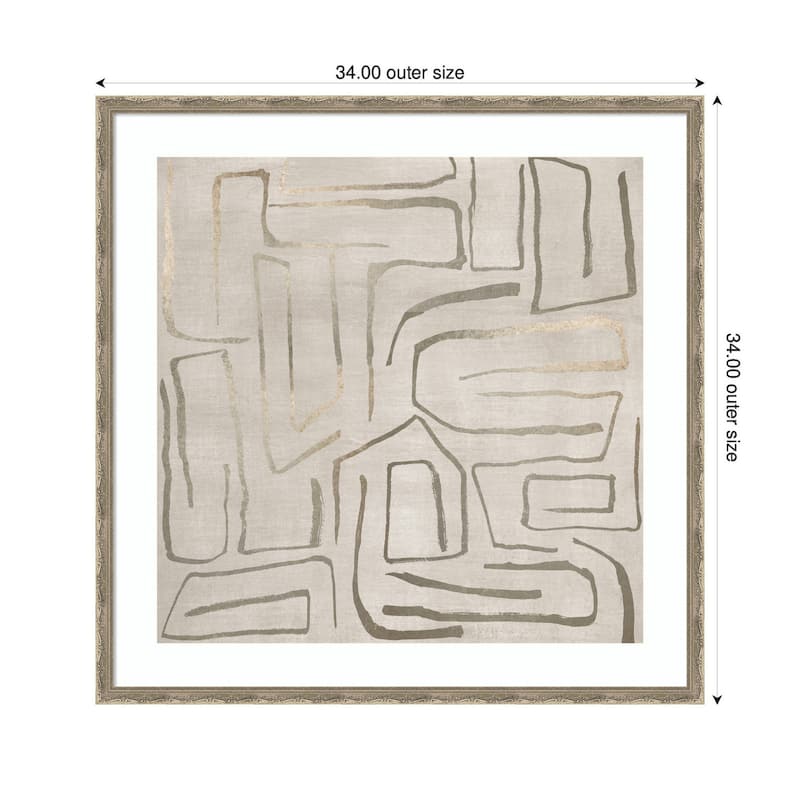 Kate and Laurel NC Kenya by Nikki Chu Framed Wall Art Print