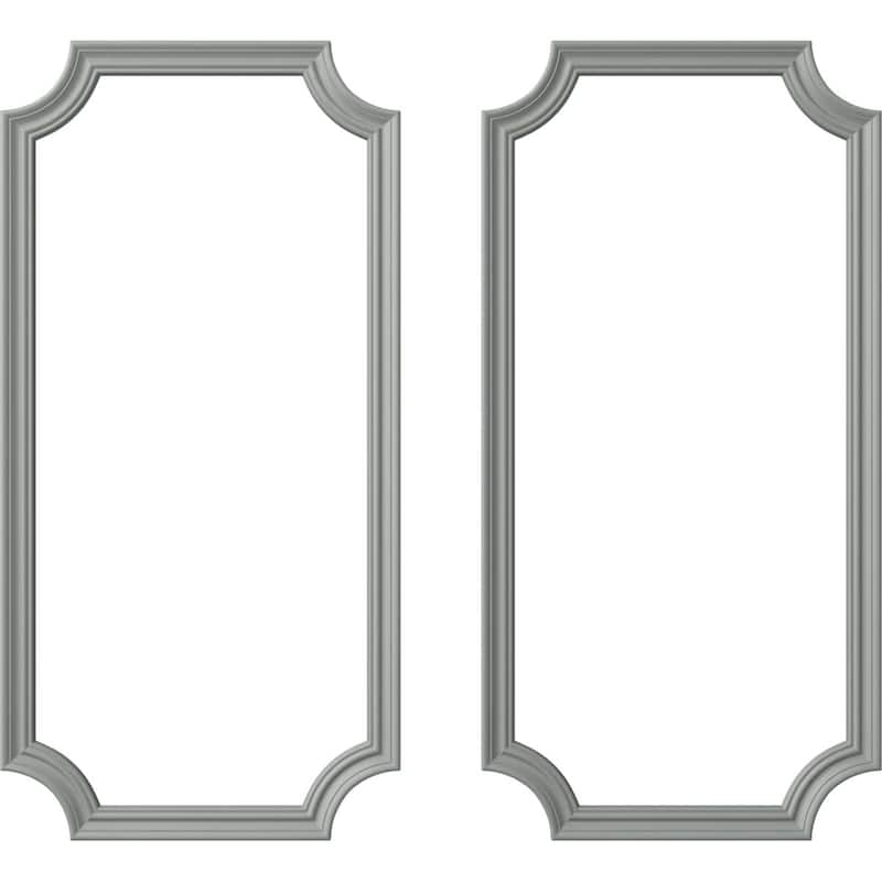 Oxford Smooth Panel Moulding Kit - 24"W x 48"H - Double Pack