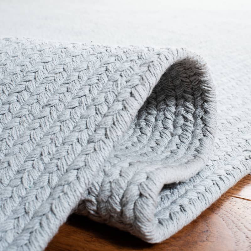 SAFAVIEH, Handmade Braided Alcidia Country Cotton Rug
