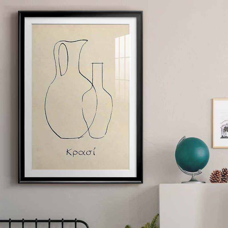 Greek Blessing II Premium Framed Print - Ready to Hang