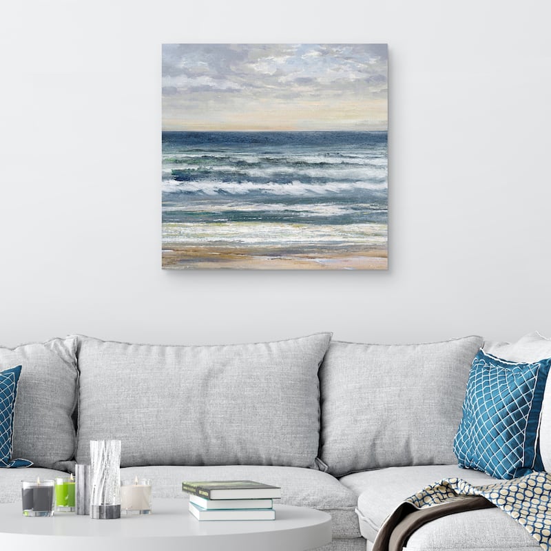 Seascape Skies by Tania Bello Canvas Art Print