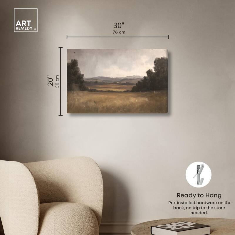 Open Country Canvas by Art Remedy, Gallery Wrapped