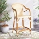 preview thumbnail 1 of 68, SAFAVIEH California Outdoor Bistro 26-inch Counter Stool with Arms - 23" W x 26" D x 43" H
