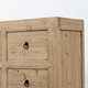 preview thumbnail 5 of 11, Artissance Capri 68" Weathered Natural Pine Chest of Drawers (35" H x 18" D)