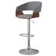 preview thumbnail 38 of 43, WYNDENHALL Calinda Mid Century Modern 33 inch Adjustable Swivel Bar Stool