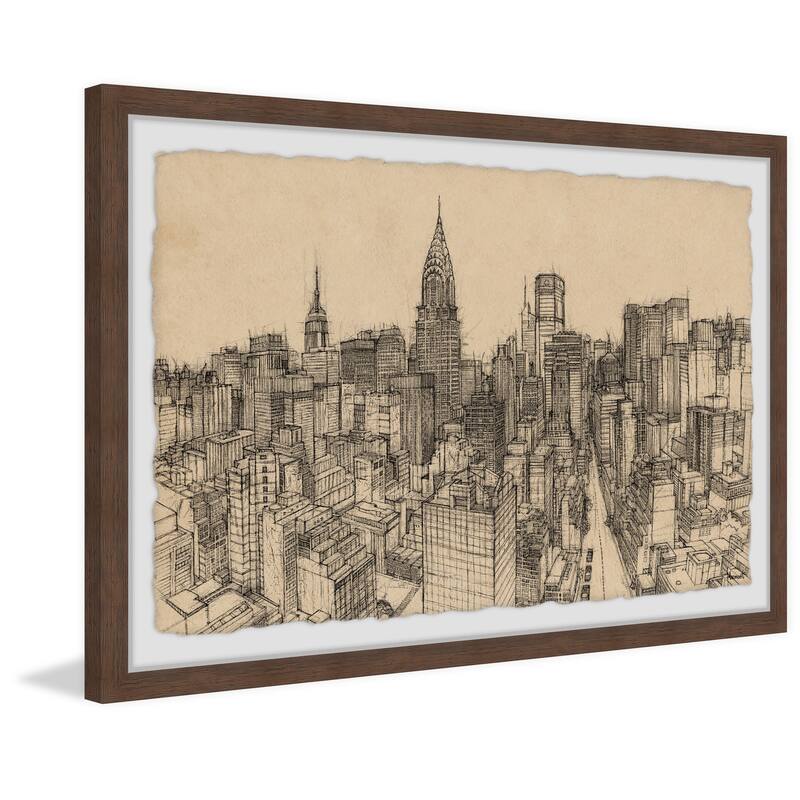 Towering Chrysler Building Framed Print Bed Bath & Beyond 38929612