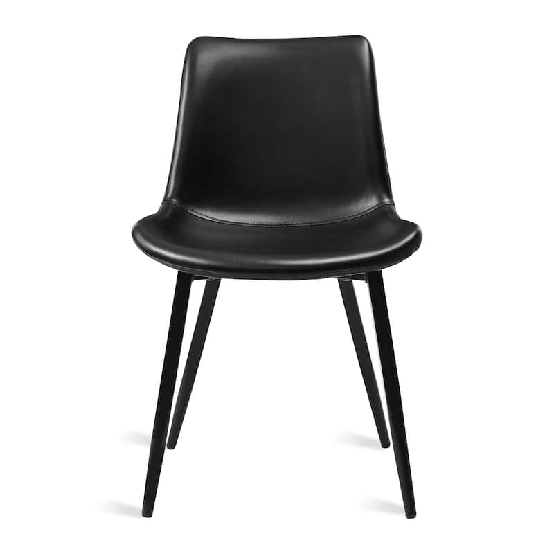 18 in. Modern Faux Leather Upholstered Dining Chairs Counter Stools for Dining Room - 19.68 in.W x 21.65 in.D x 31.49 in.H