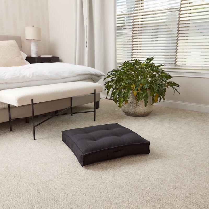 Square Tufted Floor Pillow