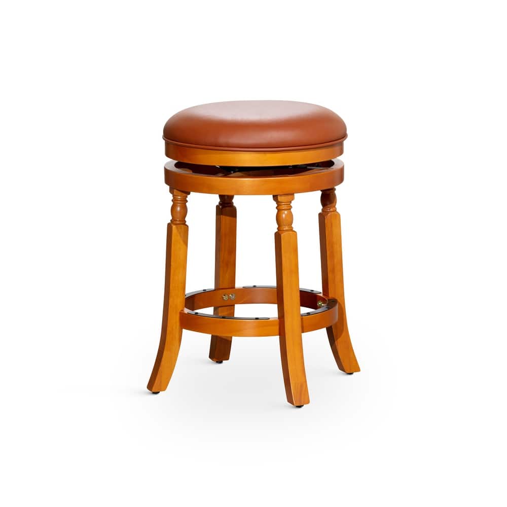 DTY Indoor Living Palmer Lake Backless Swivel Counter or Bar Stool