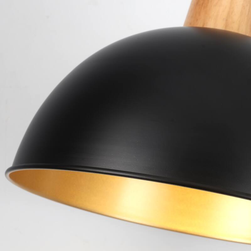 1 - light Industrial Dome Pendant Modern Hanging Lamp for Dining Room Living Room Foyer