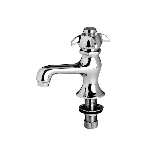 Proflo Pfx750c 1 2 Gpm Basin Faucet With Self Closing Cross Proflo Pfx750c 1 2 Gpm Basin Faucet With Self Closing Cross Handle Polished Chrome