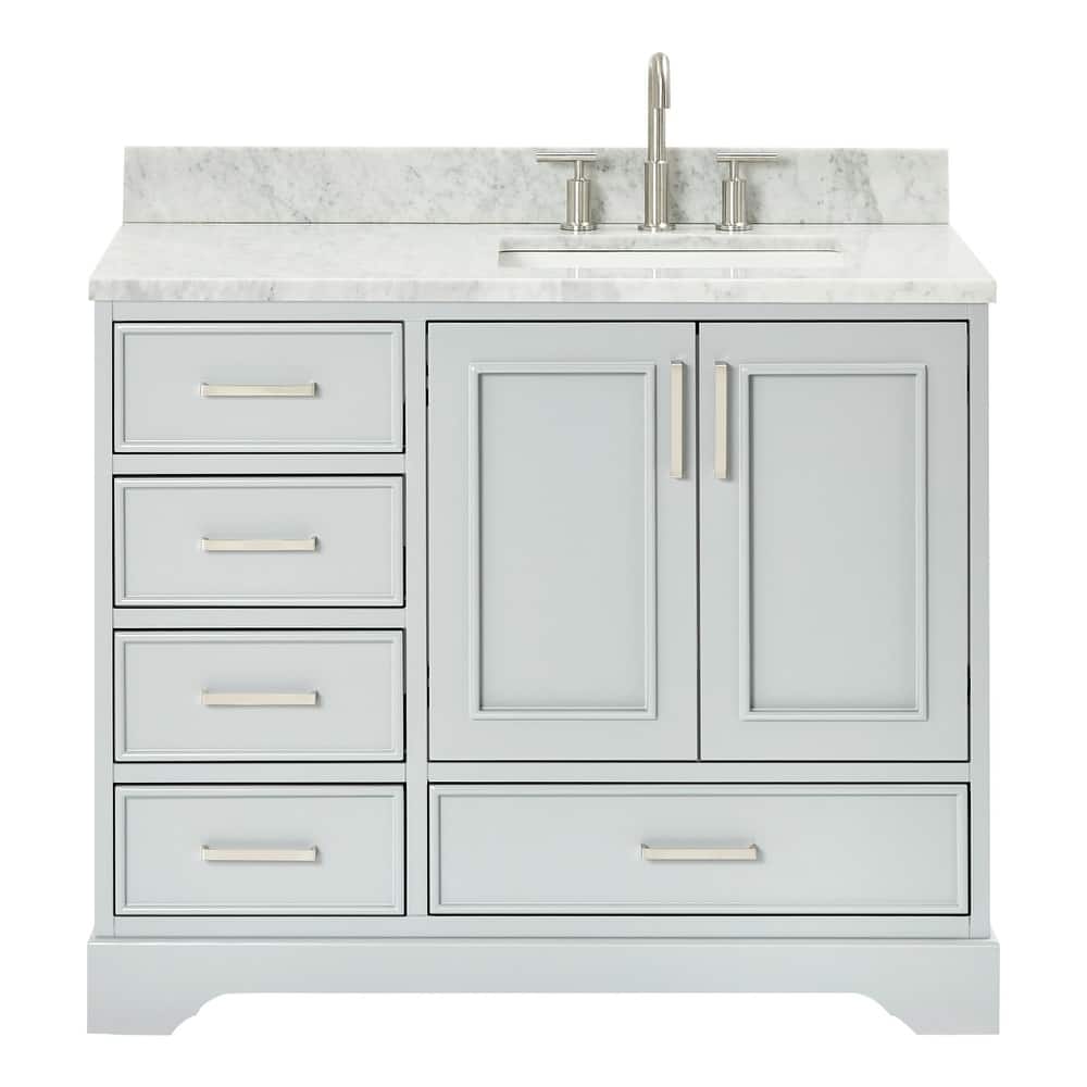 Ariel M043SRCW2RVO Stafford 42" Free Standing Single Basin Vanity Set