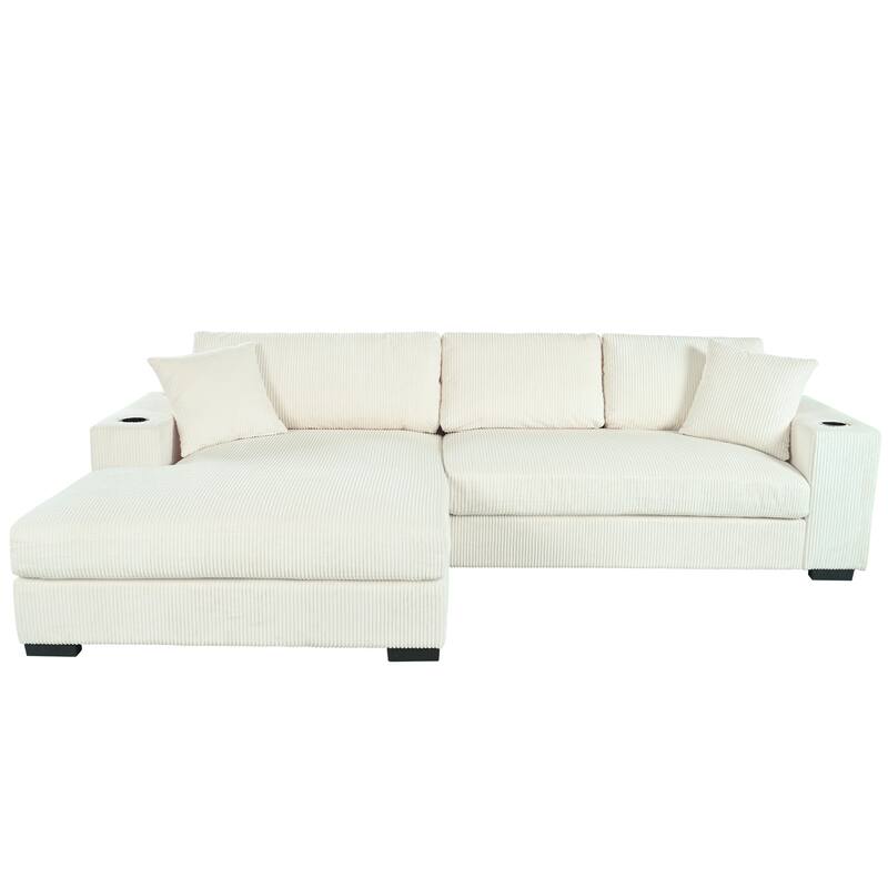 Christopher Knight Home - Trillium Fabric Sectional Sofa