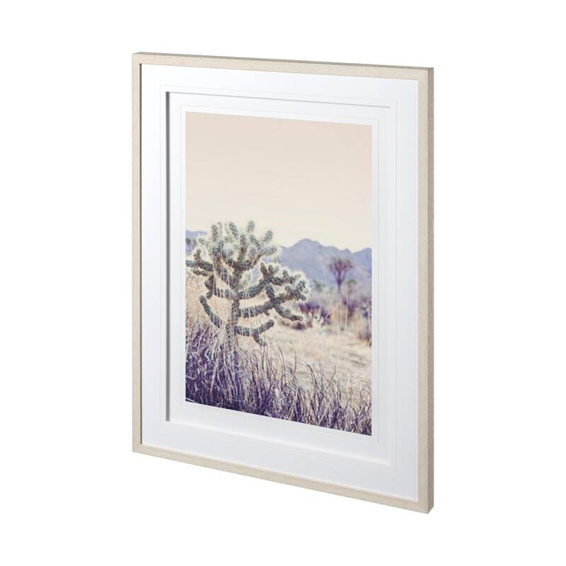 Arid Rose Framed Art Print