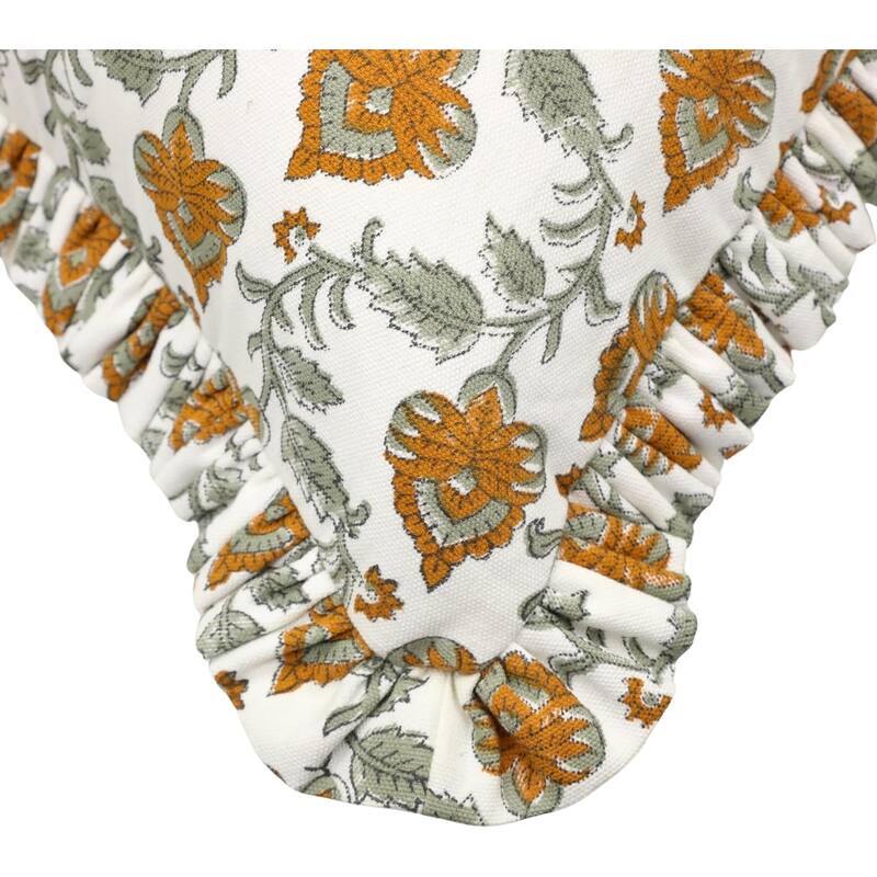 Fabdivine Cotton Handmade Block print pillow Cover