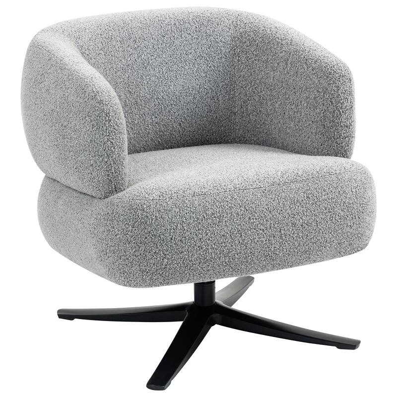 Cuddle-Style Leisure Swivel Sofa Chair, Suitable For Balconies, Studies And Living Rooms