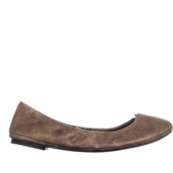 lucky brand grey flats