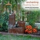 preview thumbnail 4 of 9, Alpine Corporation 34" Tall Outdoor Rustic Watering Can Fountain