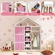 preview thumbnail 20 of 30, Costway Kids Costume Storage Closet Children Pretend Dresser with - See Details