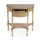 preview thumbnail 3 of 5, Danelle Demilune 30" Console Table