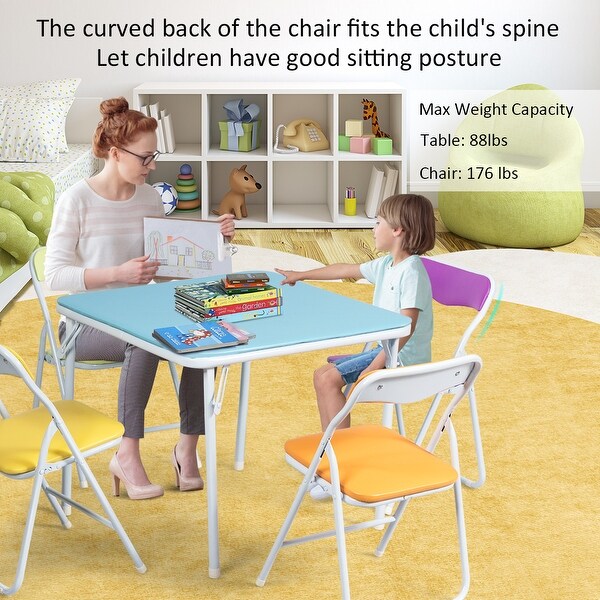 child table chair set