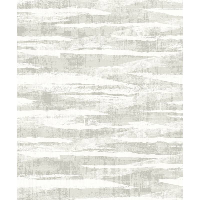 Seabrook Designs Nebulite Abstract Non-Woven Unpasted Wallpaper - 20.9 in W x 33 ft. L - Stone