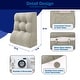 preview thumbnail 60 of 70, WOWMAX Back Rest Wedge Support Pillow Daybed Pillow