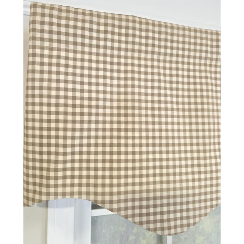 RLF Home Gingham Regal Valance