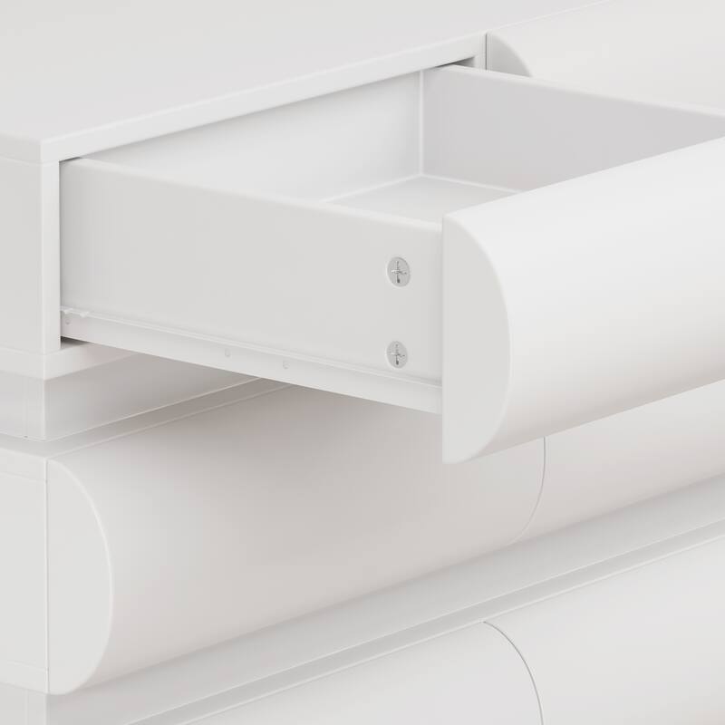 Modern 6/8 Drawer Dresser Chest without Handle