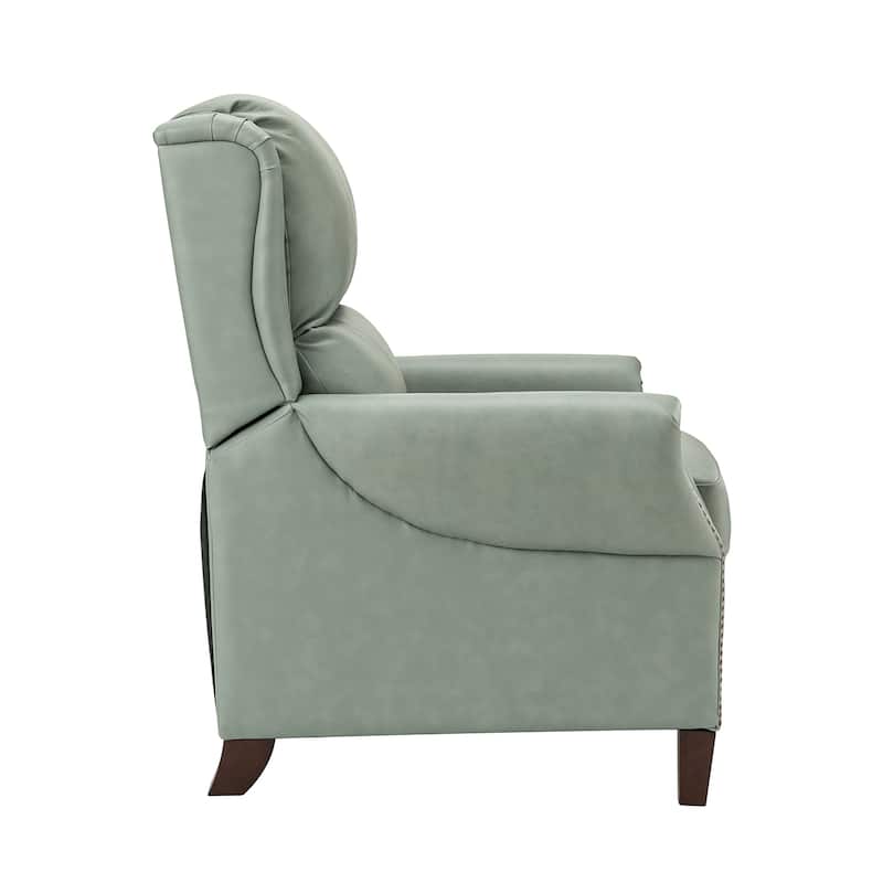 Alicia 32.68" Wide Genuine Leather Manual Recliner