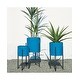 preview thumbnail 3 of 20, Glitzhome Modern Metal 3-piece Plant Stand Set