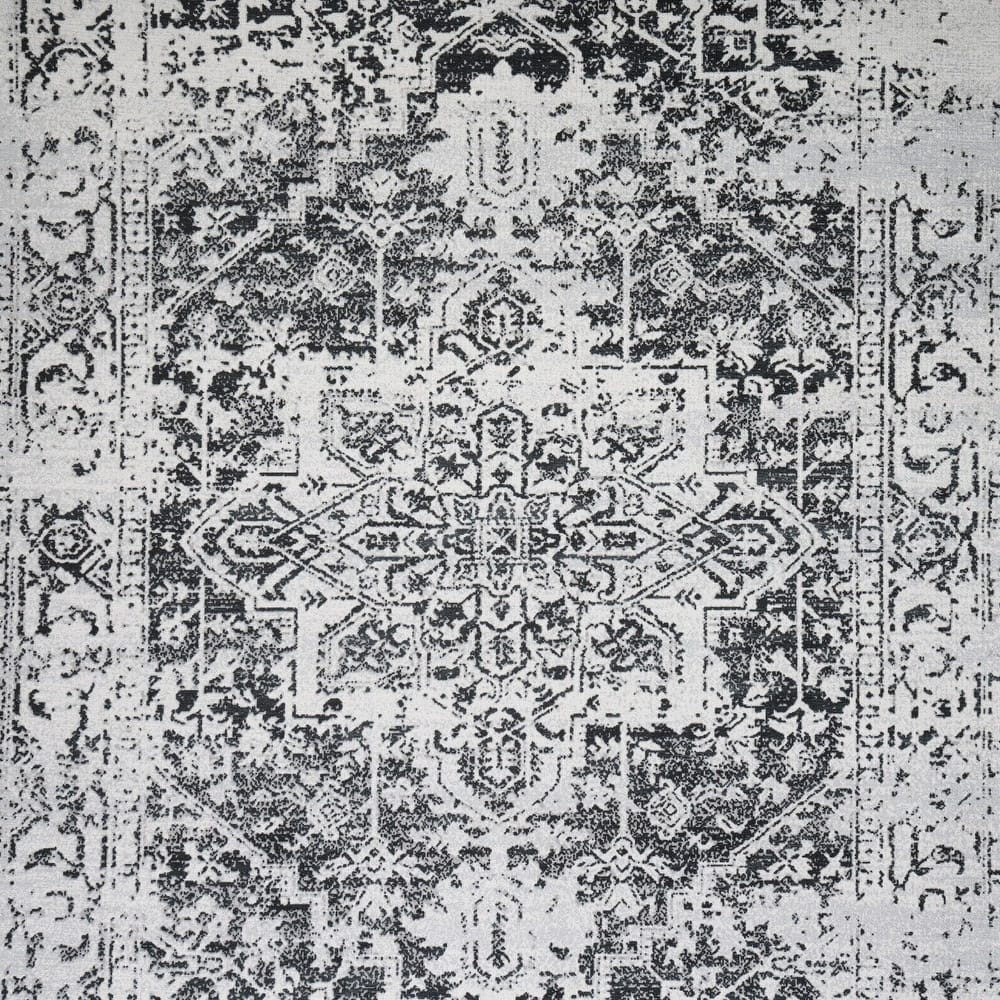 Playa Rug Machine Washable Area Rug Non Slip Backing Himalayas Vintage-Modern Floral Traditional Abstract Design