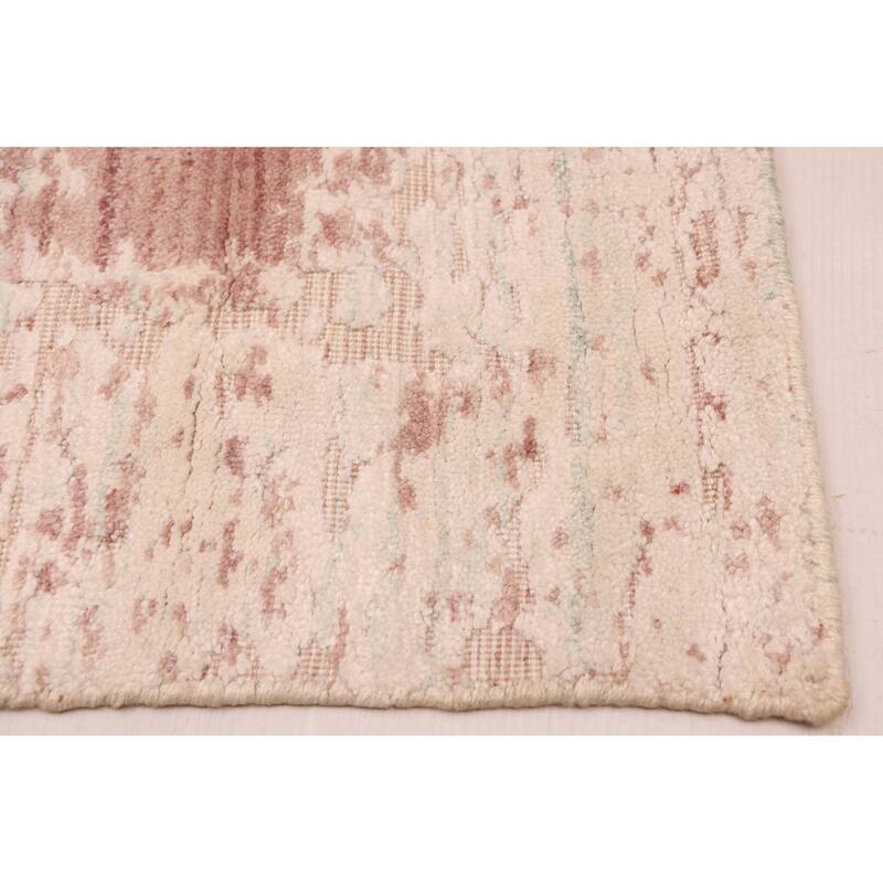 ECARPETGALLERY Hand Loomed Elysian Ivory Rug - 8'1 x 9'10