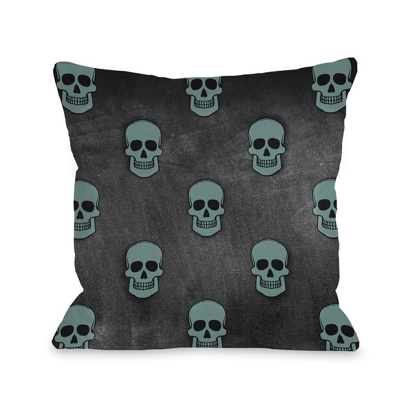 skull shaped pillow