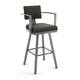 Option Charcoal Grey Polyester / Metallic Grey Metal